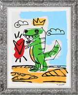 THOMAS COLLECTION DINOSAUR -  MIXED MEDIA ORIGINAL