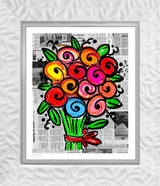 MADELEINE'S FLOWERS - Limited Edition Print