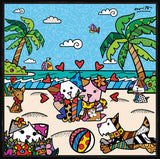 PALM BEACH DOGS - Limited Edition Print