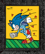 SONIC SPIN DASH - Limited Edition Print