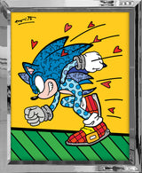 SONIC SPIN DASH - Limited Edition Print