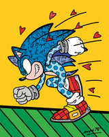 SONIC SPIN DASH - Limited Edition Print