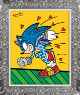 SONIC SPIN DASH - Limited Edition Print