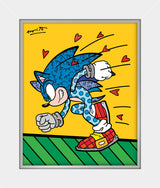 SONIC SPIN DASH - Limited Edition Print