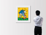 SONIC SPIN DASH - Limited Edition Print