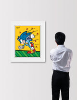 SONIC SPIN DASH - Limited Edition Print