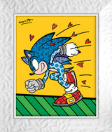 SONIC SPIN DASH - Limited Edition Print