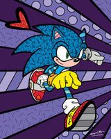 SUPER SPEED SONIC - Limited Edition Print