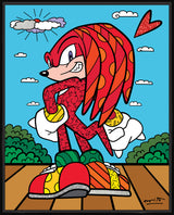 KNUCKLES THE ECHIDNA - Limited Edition Print