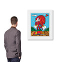 KNUCKLES THE ECHIDNA - Limited Edition Print