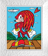 KNUCKLES THE ECHIDNA - Limited Edition Print