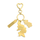 MINNIE KEYCHAIN - Black & Gold - Disney by Britto®