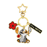 STITCH KEYCHAIN - Black & Gold - Disney by Britto