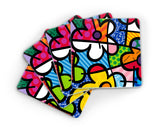 BRITTO COASTERS - BOTANICAL GARDEN (SQUARE)