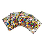 BRITTO COASTERS - LOVE WORD COMIC (SQUARE)