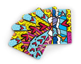 BRITTO COASTERS - CHEERS (SQUARE)