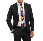 BRITTO® TIE - COLORFUL LANDSCAPE