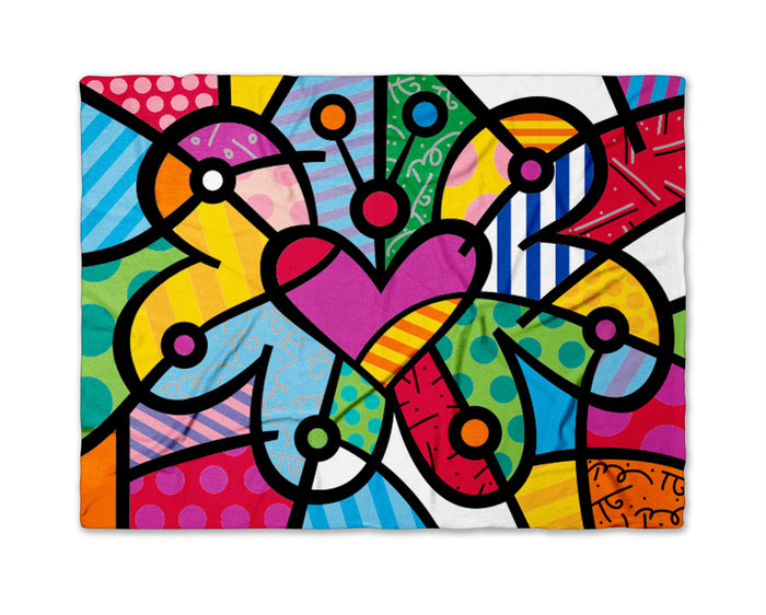 BRITTO® BLANKET - Limited Edition - EVOLUTION BUTTERFLY