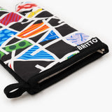 BRITTO® Oven Mitt & Potholder Set - Midnight