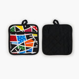 BRITTO® Oven Mitt & Potholder Set - Midnight