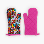 BRITTO® Oven Mitt & Potholder Set - Alive