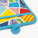 BRITTO® Oven Mitt & Potholder Set - Baby Blue Landscape