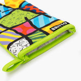 BRITTO® Oven Mitt & Potholder Set - Lime Green Landscape