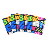 BRITTO COASTERS - COLORFUL LANDSCAPE (SQUARE)