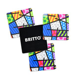 BRITTO COASTERS - COLORFUL LANDSCAPE (SQUARE)