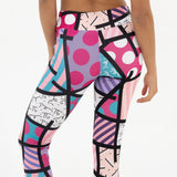 BRITTO® LEGGINGS - PINK LANDSCAPE