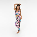 BRITTO® LEGGINGS - PINK LANDSCAPE