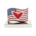 BRITTO ULTRA MINI FIGURINE - AMERICAN FLAG