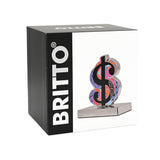 BRITTO®  METAL FIGURINE - DOLLAR SIGN