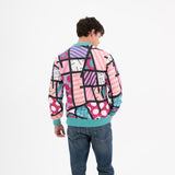 BRITTO® BOMBER JACKET - LANDSCAPE PINK