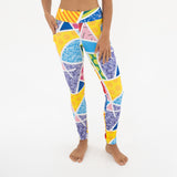 BRITTO® LEGGINGS - BABY BLUE LANDSCAPE