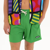 BRITTO® SHORTS - LIME GREEN - MEN