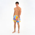 BRITTO®  Shorts - BABY BLUE LANDSCAPE - MEN