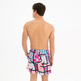 BRITTO®  Shorts - PINK LANDSCAPE - MEN