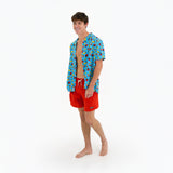 BRITTO® SHORTS - RED- MEN