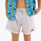 BRITTO® SHORTS - WHITE - MEN