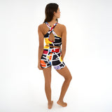 BRITTO® YOGA SHORTS  - MIDNIGHT