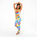 BRITTO® YOGA TOP - BABY BLUE LANDSCAPE