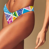 BRITTO® SQ Bikini Bottom (Cloa) - Blue Landscape Design