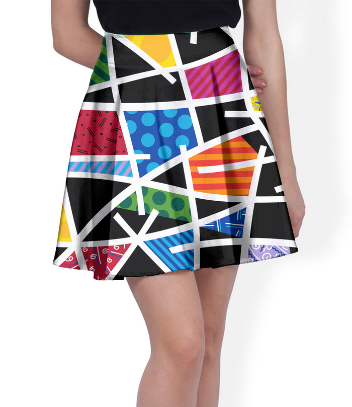 BRITTO® Pleated Skirt - Midnight