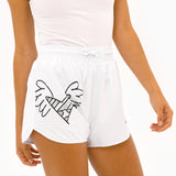 BRITTO® SHORTS - WHITE - WOMEN