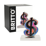 BRITTO®  METAL FIGURINE - DOLLAR SIGN