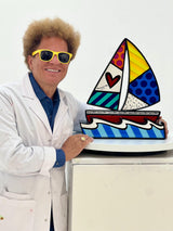 SAILBOAT - LIMITED EDITION SCULPTURE - HAND SIGNED