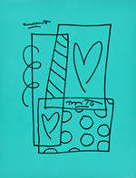 BRITTO ABSTRACT - Original Drawing