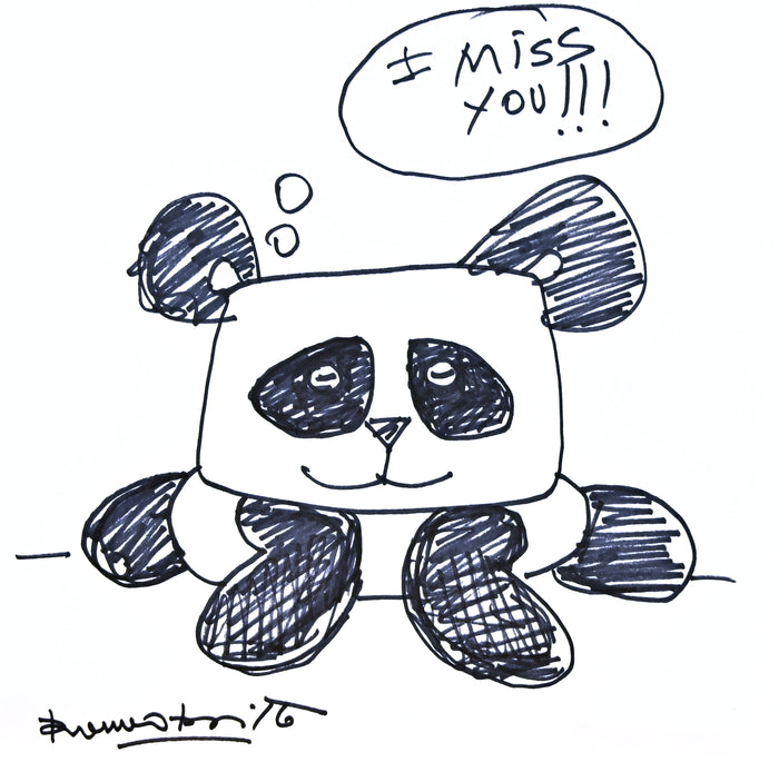 Sketch Panda With Bamboo. Engrave Ink Draw Panda Vector Illustration. Hand  Drawn Panda Bear Royalty Free SVG, Cliparts, Vectors, and Stock  Illustration. Image 149796089.