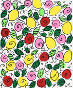 THE SICILY COLLECTION (FLOWERS & LEMONS) - Original Drawing